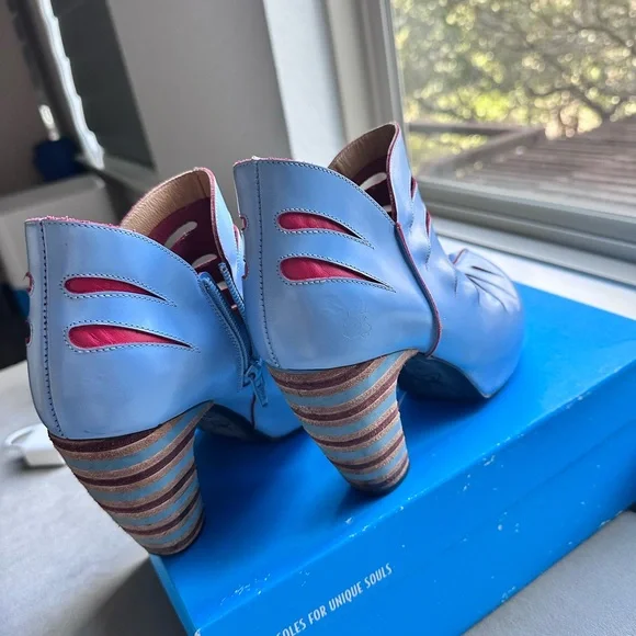 John Fluevog Modottis Boots Shoes Women Size 8.5